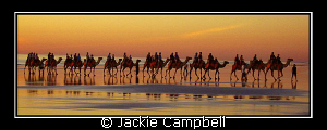 Sunset...cable beach.....This place gets some of the most... by Jackie Campbell 
